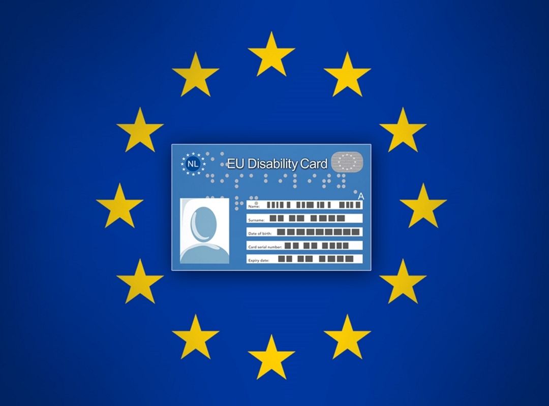 logo van het European Disability Card