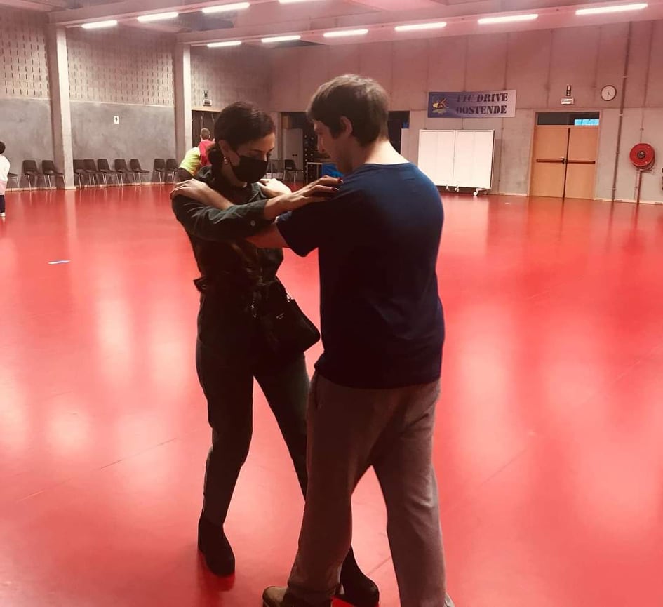 foto6: Dieter danst verder